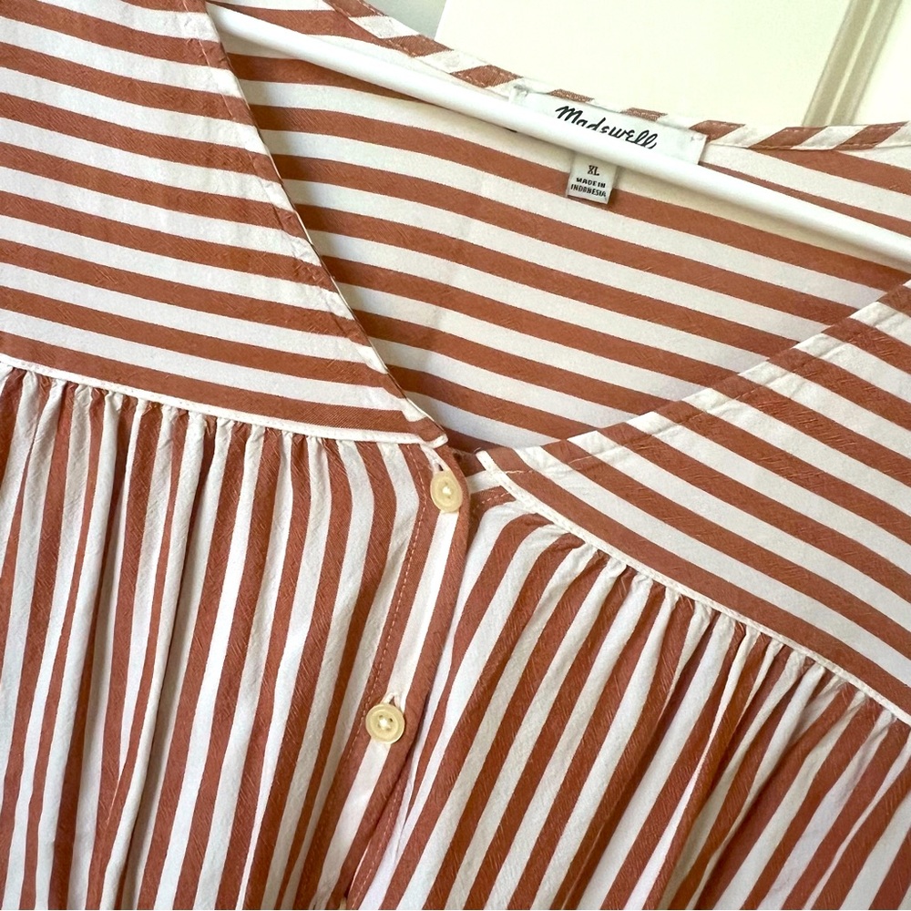 Madewell short sleeve crop top